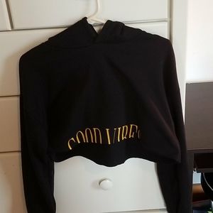 Crop hoddie